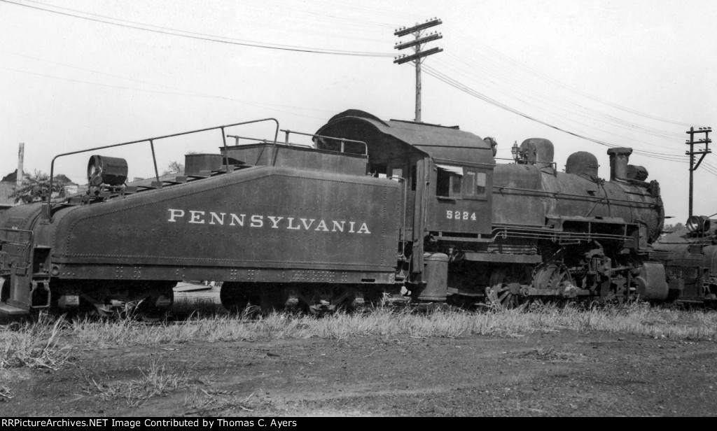 PRR 5224, B-6SB, 1958